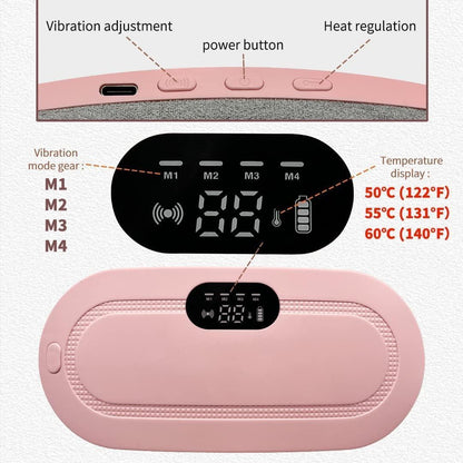 Cordless Heating Pad for Period Pain Relief – Menstrual Cramp Massager