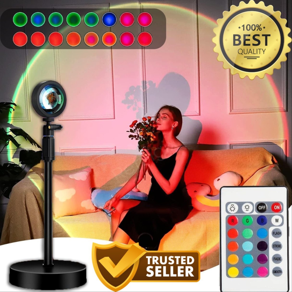Sunset Projection LED Lamp