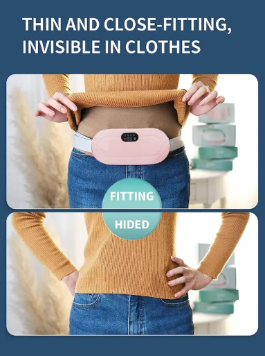 Cordless Heating Pad for Period Pain Relief – Menstrual Cramp Massager